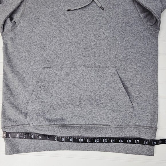 American Eagle Men's Grey Long Sleeve Pouch Front Hooded Pullover Size M NWOT - Picture 13 of 15